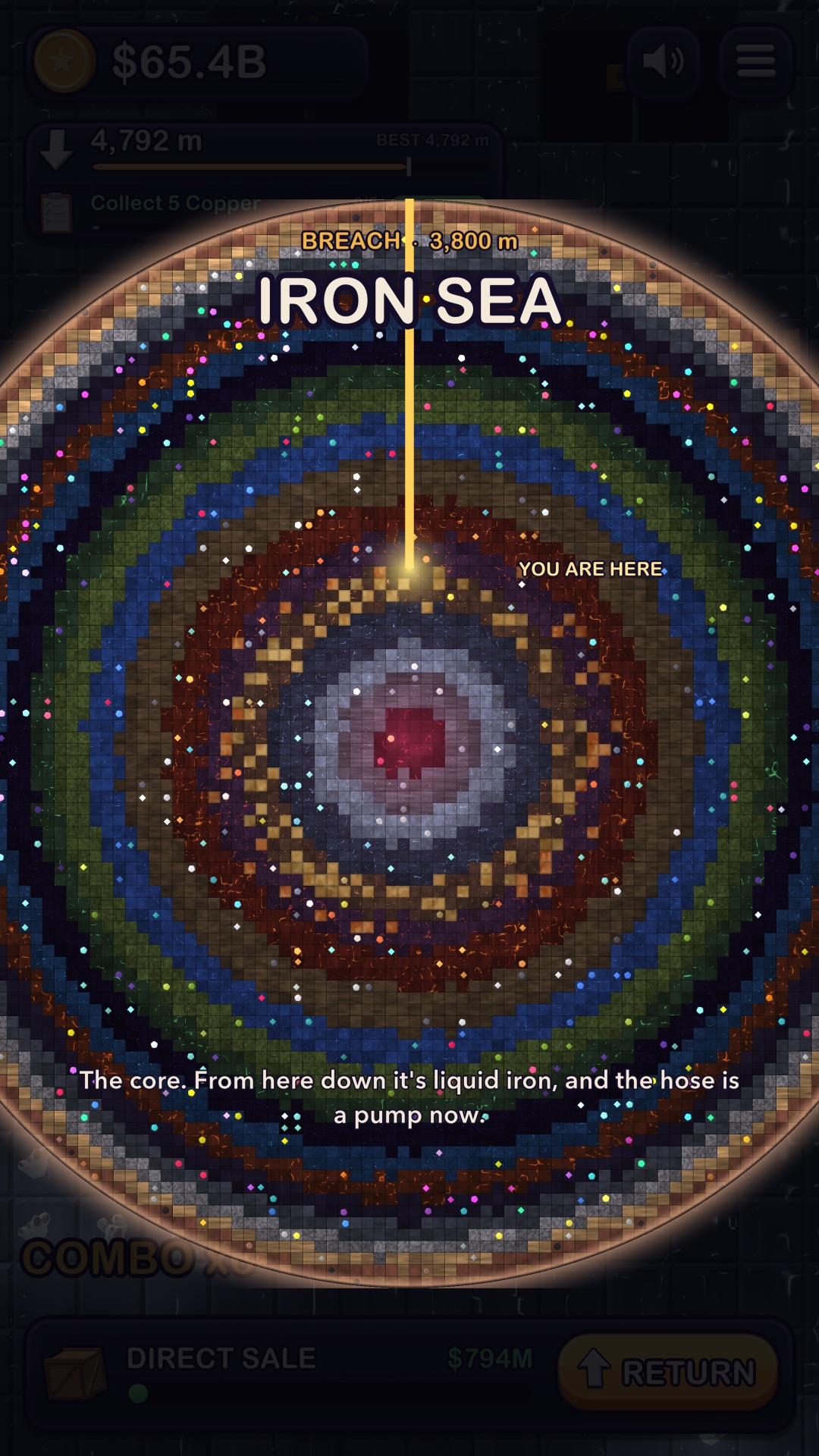 Planet Cracker planetary core gameplay
